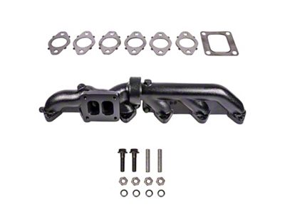 ATS Diesel Performance Pulse Flow Exhaust Manifold Kit with Gaskets and Hardware; T4 Flange (03-07 5.9L RAM 2500)