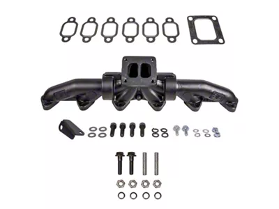 ATS Diesel Performance Pulse Flow Exhaust Manifold Kit with Gaskets and Hardware; T4 Flange (94-Early 98 5.9L I6 RAM 3500)