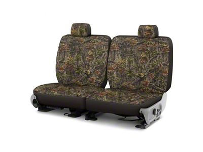 Camo Custom 2nd Row Bench Seat Covers; True Timber Kinati (15-20 Tahoe)
