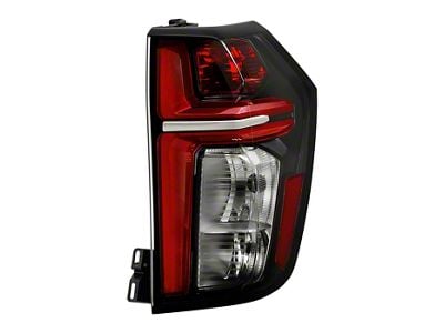 OE Style LED Tail Lights Black Housing; Red/Clear Lens; Passenger Side (21-24 Tahoe)