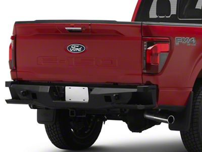 Attica 4x4 Terra Series Rear Bumper; Textured Black (21-25 F-150, Excluding Raptor)