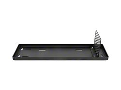 Attica 4x4 Terra Series Front Bumper Winch Plate; Textured Black (17-22 F-250 Super Duty)