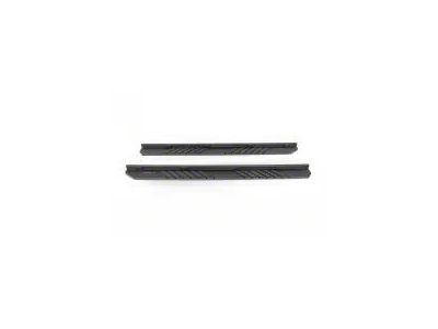 Attica 4x4 Frontier Series Running Boards; Textured Black (17-25 F-350 Super Duty SuperCrew)