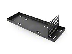 Attica 4x4 Terra Series Front Bumper Winch Plate; Textured Black (17-22 F-350 Super Duty)