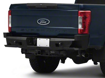 Attica 4x4 Terra Series Rear Bumper; Textured Black (17-25 F-350 Super Duty)