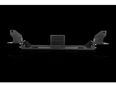 Attica 4x4 Terra Series Front Bumper Winch Plate; Textured Black (19-24 RAM 1500, Excluding Rebel & TRX)