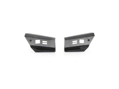 Attica 4x4 Terra Series Front Bumper Short Wings; Textured Black (19-21 Silverado 1500; 2022 Silverado 1500 LTD)