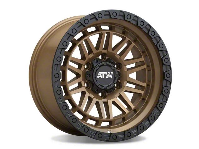 ATW Off-Road Wheels Yukon Satin Sand Bronze 6-Lug Wheel; 20x10; -18mm Offset (04-08 F-150)