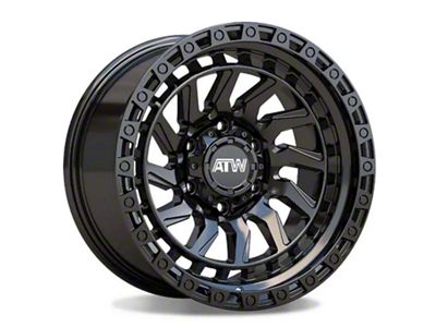 ATW Off-Road Wheels Culebra All Satin Black 6-Lug Wheel; 17x9; 0mm Offset (07-13 Sierra 1500)