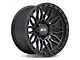 ATW Off-Road Wheels Nile All Satin Black 6-Lug Wheel; 17x9; -12mm Offset (07-13 Sierra 1500)