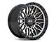 ATW Off-Road Wheels Nile Gloss Black with Machined Face 6-Lug Wheel; 20x9; 10mm Offset (07-13 Sierra 1500)