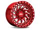 ATW Off-Road Wheels Culebra Candy Red with Milled Spokes 6-Lug Wheel; 20x9; 10mm Offset (07-14 Yukon)