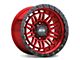 ATW Off-Road Wheels Yukon Candy Red 6-Lug Wheel; 17x9; 0mm Offset (15-20 Yukon)