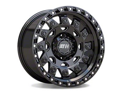 ATW Off-Road Wheels Congo All Satin Black 8-Lug Wheel; 20x10; -18mm Offset (99-07 F-350 Super Duty SRW)