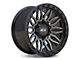 ATW Off-Road Wheels Nile Gloss Black with Milled Spokes 6-Lug Wheel; 17x9; 0mm Offset (99-06 Silverado 1500)