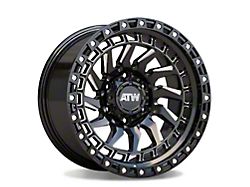 ATW Off-Road Wheels Culebra Gloss Black with Milled Spokes 6-Lug Wheel; 17x9; 0mm Offset (15-22 Colorado)