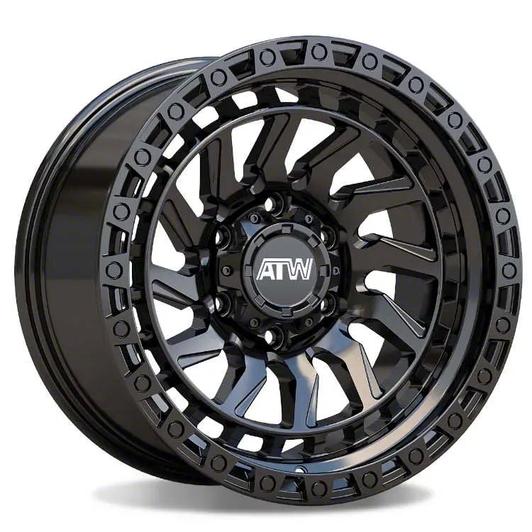 ATW Off-Road Wheels Culebra All Satin Black 6-Lug Wheel; 20×9; 10mm Offset (21-24 F-150)