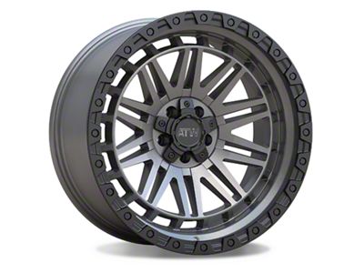 ATW Off-Road Wheels Yukon Satin Gunmetal 5-Lug Wheel; 20x10; -18mm Offset (09-18 RAM 1500)