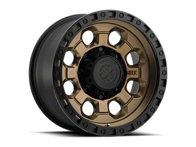 ATX Series AX201 Matte Bronze with Black Lip 6-Lug Wheel; 18x9; 35mm Offset (04-08 F-150)