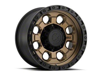 ATX Series AX201 Matte Bronze with Black Lip 6-Lug Wheel; 18x9; 0mm Offset (07-13 Sierra 1500)