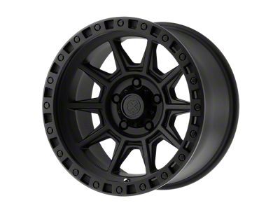 ATX Series AX202 Cast Iron Black 5-Lug Wheel; 17x9; -12mm Offset (09-18 RAM 1500)