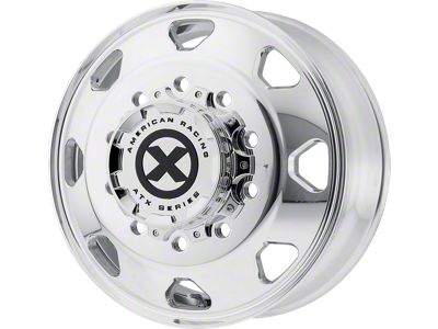 ATX Series Octane Polished with Ar Guard 8-Lug Wheel; 18x6.75; 0mm Offset (10-18 RAM 3500 SRW)