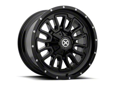 ATX Series AX203 Gloss Black 8-Lug Wheel; 20x9; 18mm Offset (99-07 F-250 Super Duty)