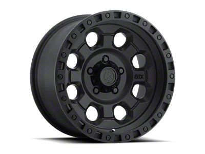 ATX Series AX201 Cast Iron Black 5-Lug Wheel; 15x10; -44mm Offset (87-90 Dakota)