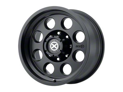ATX Series Mojave II Satin Black 5-Lug Wheel; 15x10; -43mm Offset (87-90 Dakota)