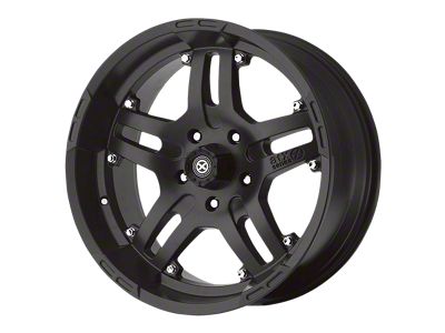 ATX Series Artillery Textured Black 6-Lug Wheel; 16x9; -12mm Offset (99-06 Sierra 1500)