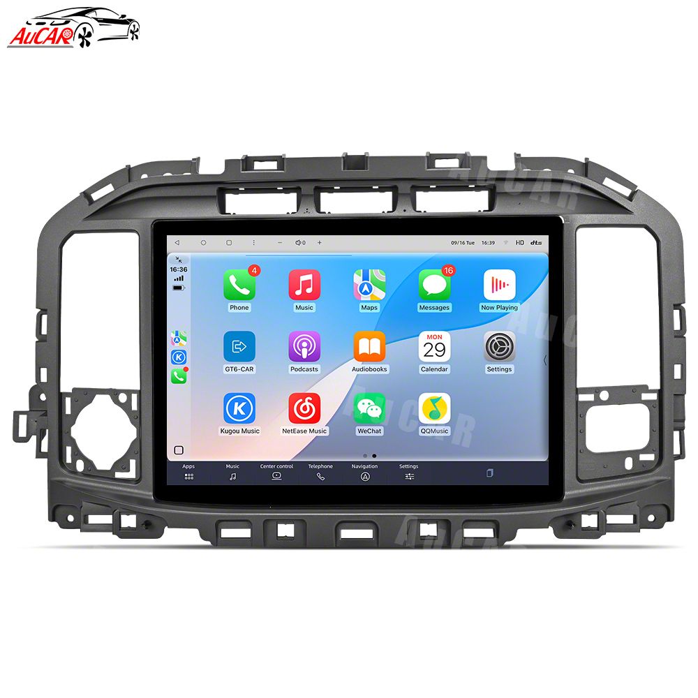 Aucar by Navos 13.20-Inch Android Head Unit Radio GPS Navigation