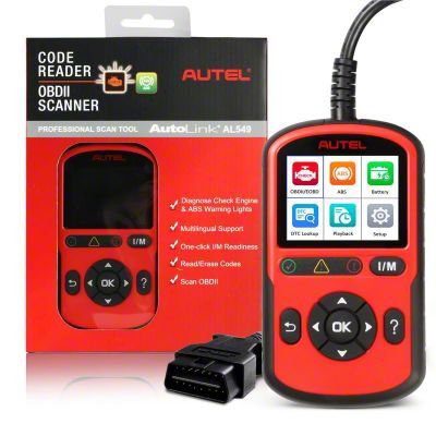 Autel Universal AT AutoLink AL549 OBD II Code Reader AULAL549