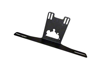 Auto Mafia Racing Intercooler Mounting Bracket; Black (09-24 F-150)