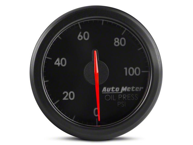 Auto Meter AirDrive Oil Pressure Gauge; Electrical (Universal; Some Adaptation May Be Required)