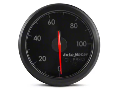 Auto Meter AirDrive Oil Pressure Gauge; Electrical (Universal; Some Adaptation May Be Required)