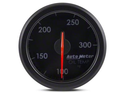 Auto Meter AirDrive Oil Temperature Gauge; Electrical (Universal; Some Adaptation May Be Required)