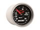 Auto Meter Boost/Vacuum Gauge with Chevy Red Bowtie Logo; Mechanical (Universal; Some Adaptation May Be Required)
