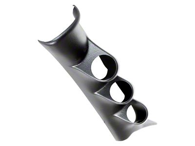 Auto Meter Full A-Pillar Triple Gauge Pod Mount; 2-1/16 Inch (00-04 Dakota)