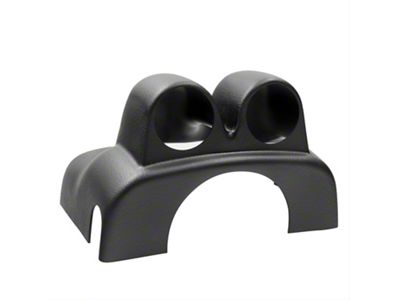 Auto Meter Steering Column Dual Gauge Pod Mount; 2-1/16 Inch (15-20 F-150 w/ Center Console Shifter)