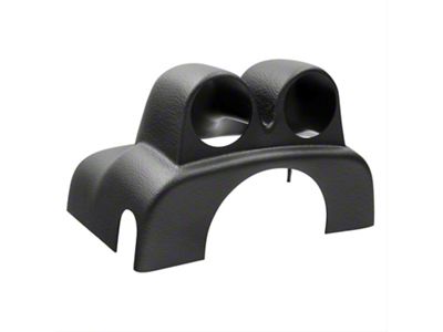 Auto Meter Steering Column Dual Gauge Pod Mount; 2-1/16 Inch (15-20 F-150 w/ Column Shifter)