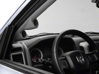 Auto Meter Full A-Pillar Dual Gauge Pod Mount; 2-1/16 Inch (10-15 RAM 1500)