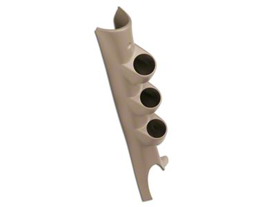 Auto Meter Full A-Pillar Triple Gauge Pod Mount; 2-1/16 Inch (03-09 RAM 1500)