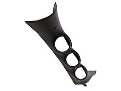 Auto Meter Full A-Pillar Triple Gauge Pod Mount; 2-1/16 Inch (07-13 Sierra 1500)