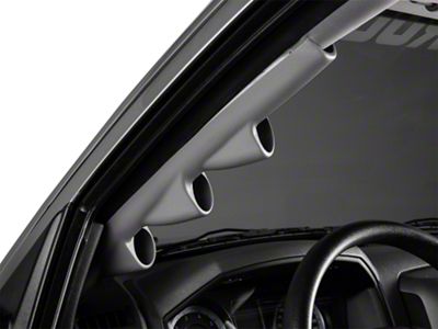 Auto Meter Full A-Pillar Triple Gauge Pod Mount; 2-1/16 Inch (10-15 RAM 1500)