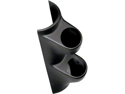 Auto Meter A-Pillar Dual Gauge Pod Mount; 2-1/16 Inch (2002 RAM 1500)