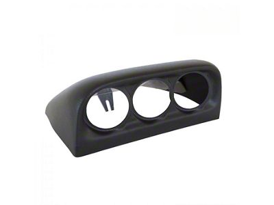 Auto Meter Dash Top Triple Gauge Pod Mount; 2-1/16 Inch (2002 RAM 1500)