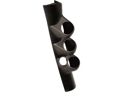 Auto Meter Full A-Pillar Triple Gauge Pod Mount with Speaker Hole; 2-1/16 Inch (2002 RAM 1500)