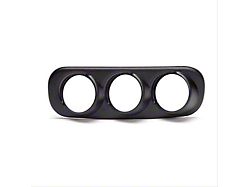 Auto Meter Dash Console Bezel Triple Gauge Pod Mount; 2-1/16 Inch (03-05 RAM 2500)
