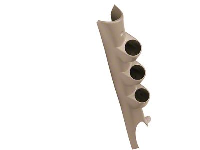 Auto Meter Full A-Pillar Triple Gauge Pod Mount; 2-1/16 Inch (03-09 RAM 2500)