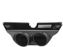 Auto Meter Overhead Console Dual Gauge Pod Mount; 2-1/16 Inch (03-09 RAM 2500)